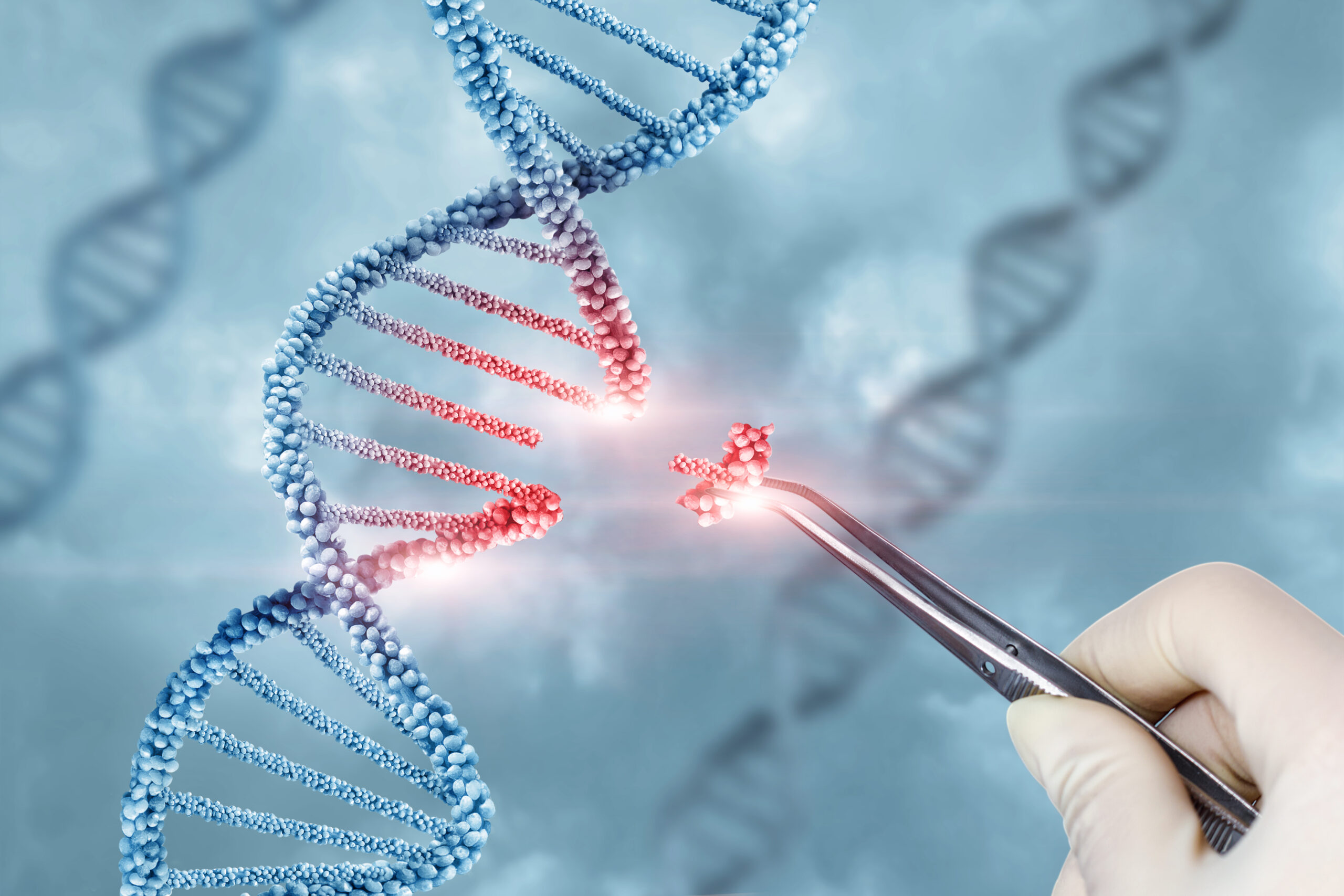 Concept,Of,Treatment,And,Adjustment,Of,Dna,Molecule.